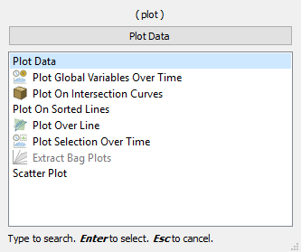 Search window