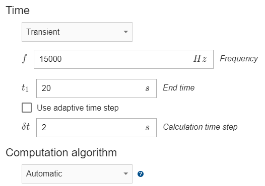 Simulation control